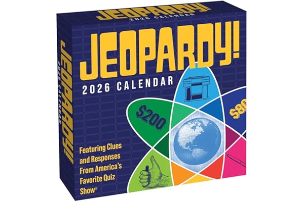 JEOPARDY! 2026 Day-to-Day Calendar: Featuring Clues and Responses From America's Favorite Quiz Show®
