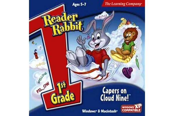 READER RABBIT 1ST GRADE CAPERS ON CLOUD NINE