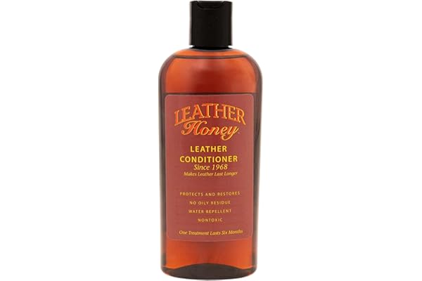 Leather Honey Leather Conditioner, Since 1968. for All Leather Items Including Auto, Furniture, Shoes, Purses and Tack. Non-T
