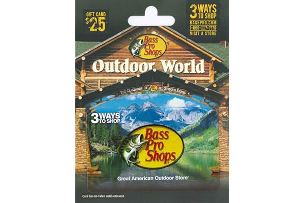 Bass Pro Shops Gift Card $25