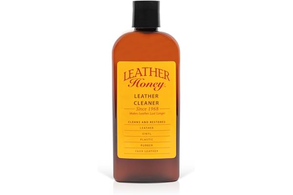 Leather Honey Leather Cleaner: Non-Toxic Leather Care Made in the USA Since 1968. Deep Cleans Leather, Faux & Vinyl - Couches