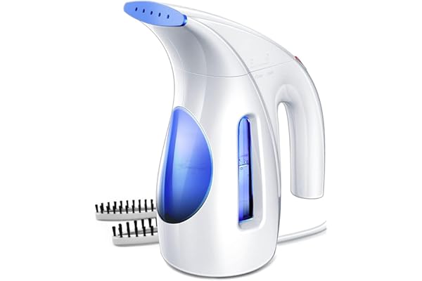 HiLIFE Steamer for Clothes, Portable Handheld Design, 240ml Big Capacity, 700W, Strong Penetrating Steam, Removes Wrinkle, fo