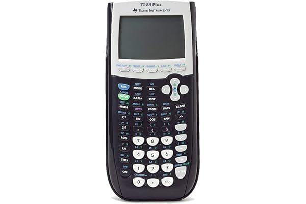 Texas Instruments TI-84 Plus Graphics Calculator, Black (Renewed)