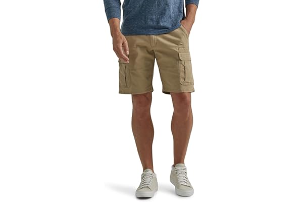 Wrangler Authentics Men's Classic Cargo Stretch Short