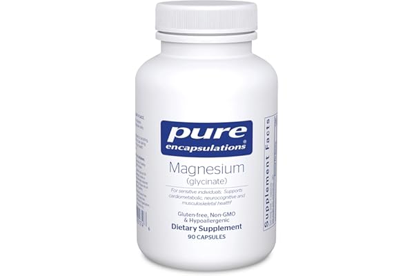 Pure Encapsulations Magnesium (Glycinate) - Supplement to Support Stress Relief, Sleep, Heart Health, Nerves, Muscles, and Me