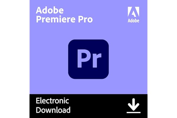 Adobe Premiere Pro | Video editing and production software | 1-month Subscription with auto-renewal, PC/Mac