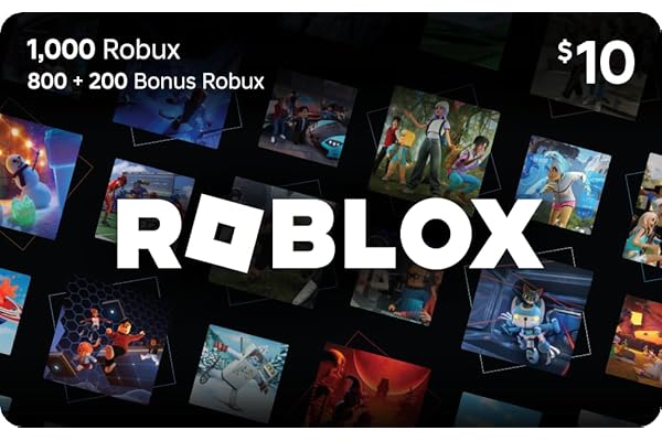 Roblox Digital Gift Card - 1,000 Robux [Includes Exclusive Virtual Item] [Digital Code]