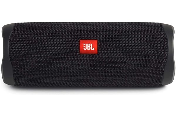 JBL Flip 5 Waterproof Portable Bluetooth Speaker - Black (Renewed)