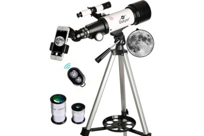 Gskyer Telescope, 70mm Aperture 400mm AZ Mount Astronomical Refracting Telescope for Kids Beginners - Travel Telescope with C