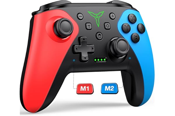 Wireless Switch Controller for Nintendo Switch/Switch 2/Lite/OLED Controller, Switch Controller with a Mouse Touch Feeling on