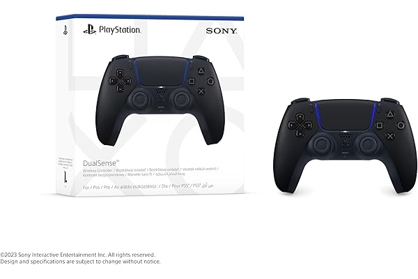 PlayStation DualSense Wireless Controller Midnight Black (Renewed)