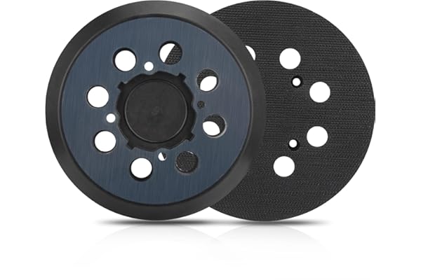 Sander Pad for Dewalt, 2 Pack 5" 8 Hole Hook and Loop Orbital Sander Pad Replacement for DeWalt DWE6421 6421K DWE6423 6423K D