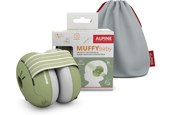Alpine Muffy Baby Ear Protection for Babies and Toddlers up to 36 Months - CE & ANSI Certified - Noise Reduction Earmuffs - C