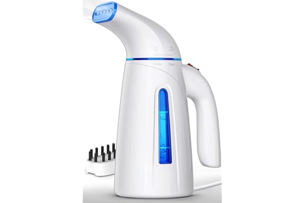 OGHom Steamer for Clothes, Handheld Clothing Steamer for Garment, 240ml Big Capacity 700W Portable Travel Steam Iron (Blue)