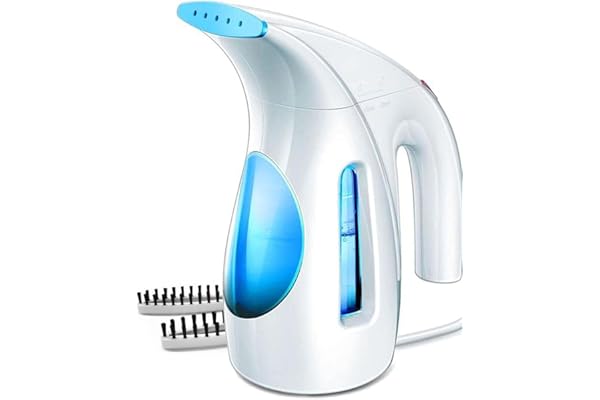 HiLIFE Steamer for Clothes, Portable Handheld Design, 240ml Big Capacity, 700W, Strong Penetrating Steam, Removes Wrinkle, fo