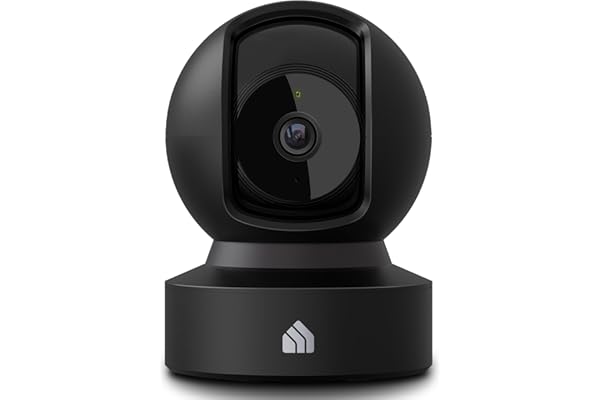 Kasa Smart Indoor Pan-Tilt Home Security Camera, 1080p HD Dog Camera w/Night Vision, Motion Detection for Baby & Pet Monitor,