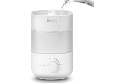 LEVOIT Top Fill Humidifiers for Bedroom, 2.5L Tank for Large Room, Easy to Fill & Clean, 28dB Quiet Cool Mist Air Humidifier