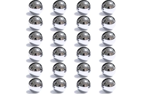24pcs 1" Chrome Steel Bearing Balls 25.4mm Steel Ball Precision Bearings