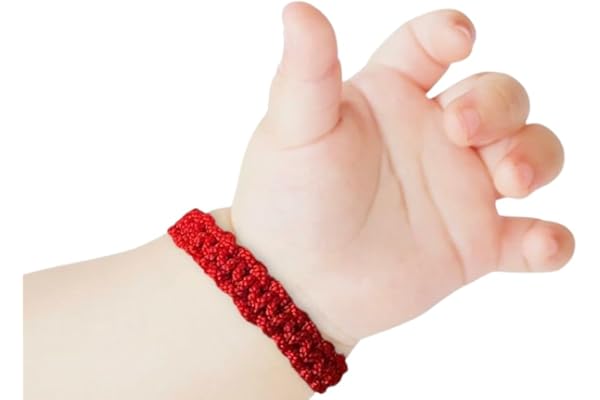 Red Bracelet for Babies, Baby Girl and Baby boy. Protection Amulet for Baby. String for Good Luck and The Evil Eye. Infant Br