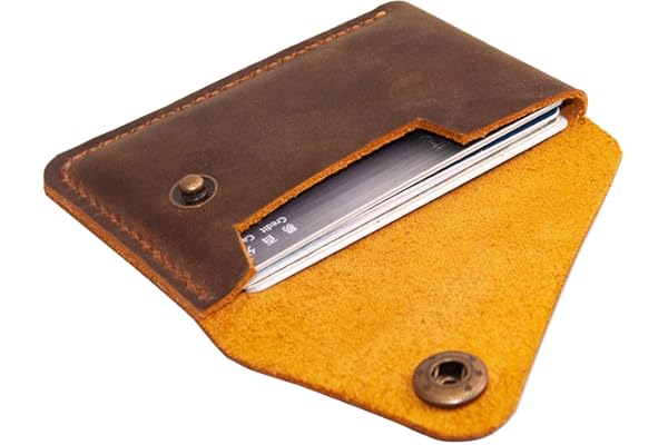 Turbosnail Leather Card Holder, Credit Card Wallet, Cardholder Wallet, Minimalist Wallet,Christmas Gift