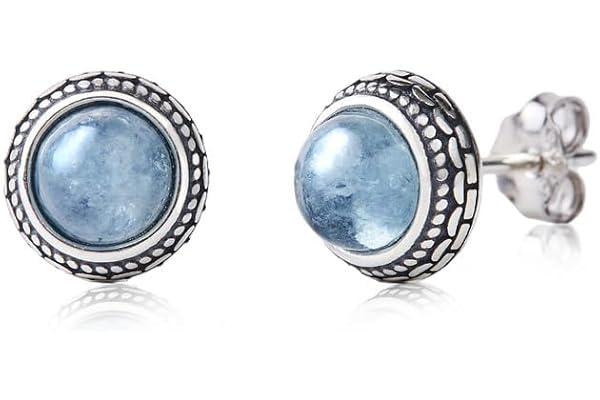 Birthstone Sterling Silver Stud Earrings Pretty Simple Well Handmade Quality Hypoallergenic Trendy Vintage Elegant