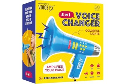 Mini Explorer Voice Changer for Kids for Kids - Voice Changing Device for Boys & Girls Ages 3-8+ Olds Birthday Gifts for 3, 4