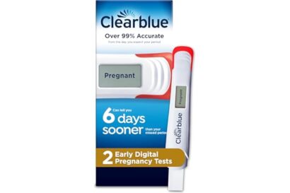 Clearblue Early Digital Pregnancy Test, Early Detection at Home Pregnancy Test, 2 Ct