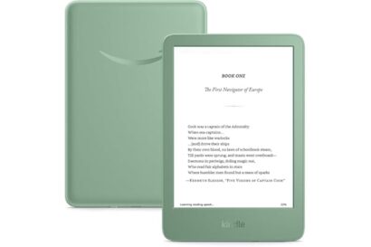 Amazon Kindle 16 GB (newest model) - Lightest and most compact Kindle, now with faster page turns, and higher contrast ratio,
