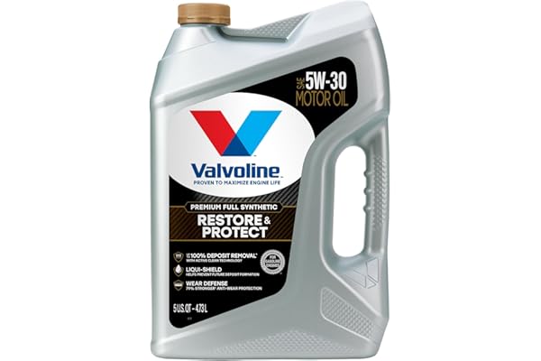 Valvoline Restore & Protect Full Synthetic 5W-30 Motor Oil 5 Quart
