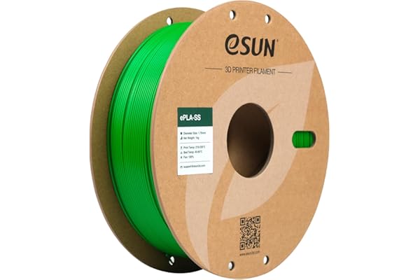 eSUN PLA Basic Filament 1.75mm, 3D Printer Filament High Speed PLA for Fast Printing, 1KG Spool (2.2 LBS) 3D Printing Filamen