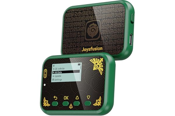 Joysfusion NFC Emulator, Store 3000 NFC Data, Support Ulimited Scan, 1.2" Screen, Easy Button Controls, Rechargeable for Endl