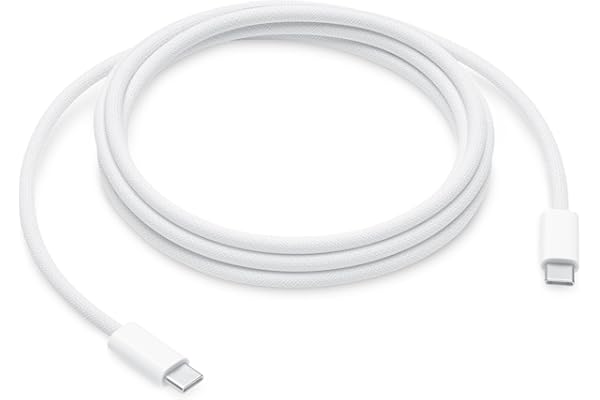 Apple 240W USB-C to USB-C Woven Charge Cable (2 m): Fast and Convenient Charging