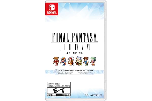 FINAL FANTASY I-VI Collection Anniversary Edition - 2024 (NSW)