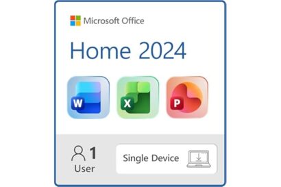 Microsoft Office Home 2024 | Classic Office Apps: Word, Excel, PowerPoint | One-Time Purchase for a single Windows laptop or