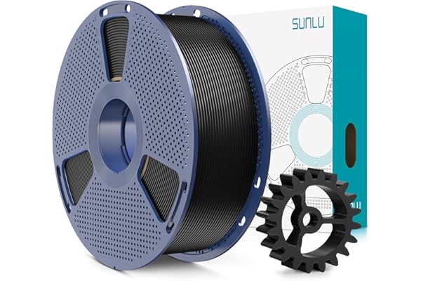 SUNLU PLA+2.0 3D Printer Filament, Upgrade PLA+ Filament 1.75mm, Tougher and Stronger, Neatly Wound PLA Plus Filament, Dimens