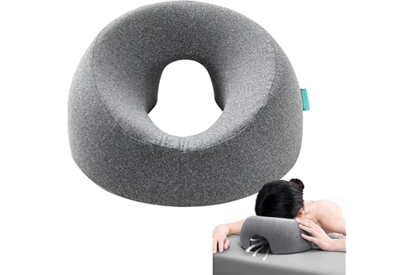 xiaomubiao Face Down Pillows for Massage Table, Massage Headrest for Bed, Face Pillow for Stomach Sleeping, BBL Pillow After