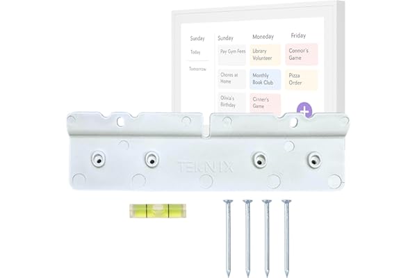 No-Stud, No-Drill Wall Mount Compatible with Skylight® 15-Inch Calendar - The Original Easy DIY Install, No Anchors or Screws