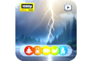 Powerful Thunderstorm Rain Sounds