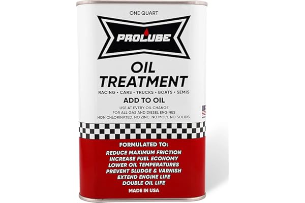 Prolube Oil Treatment - Engine Oil Additive for Gas & Diesel Engines - Reduces Wear, Noise, Vibration - Boosts Fuel Economy &