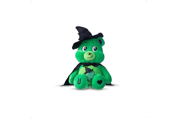 Care Bears - x Wicked Fun Size Plush - Good Luck Bear as Elphaba