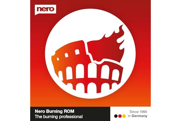 Nero Burning ROM 2026 – Premium CD DVD Blu-ray Burning Software | Burn Copy Rip Backup Your Media | Pro Disc Burner with Pass