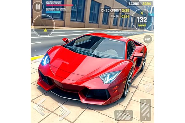 Real Open World Car Driving Simulator Game 3D