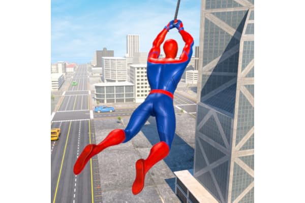 Real Flying Spider vs Grand Gangster City - Open World Hero Action Fighting Games 2025