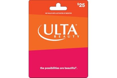 Ulta Beauty Physical Gift Card - $25