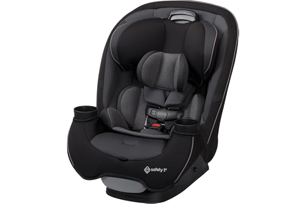 Safety 1st Grow and Go All-in-One Slim Convertible Car Seat, Rear Facing, 5-40 lbs, Forward Facing (30–65 lbs), High Back Boo