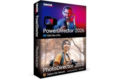 CyberLink PowerDirector and PhotoDirector 2026 | AI Video Editing & Generative AI Photo Editing for Windows | Easily Create S